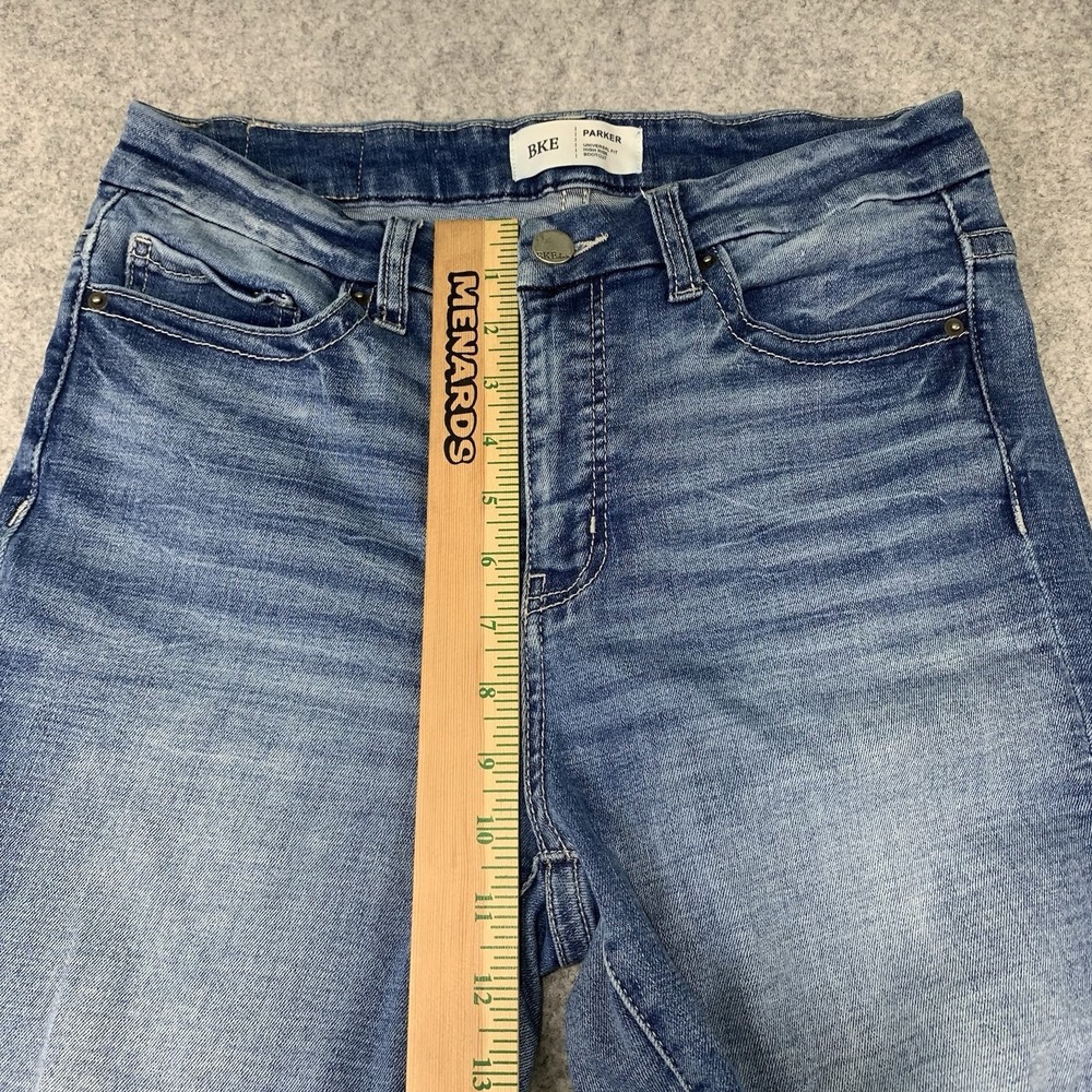 BKE Parker High Rise Bootcut Jeans Medium Wash Womens Size 27x31.5 - Picture 11 of 11